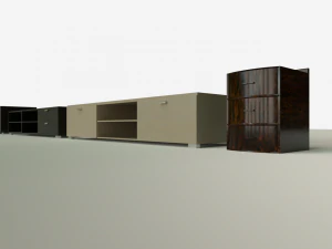 cabinet-closet collection 3D Model
