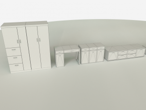 cabinet-closet collection Modello 3D