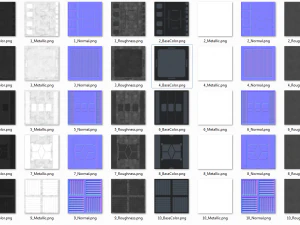 4k PBR Texturepack 2 CG Texturen