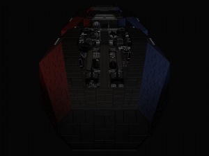 scifi battle cruiser 3D 모델