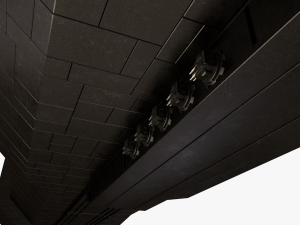 scifi battle cruiser 3D 모델