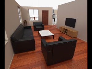 house - floor plan 2 Modello 3D