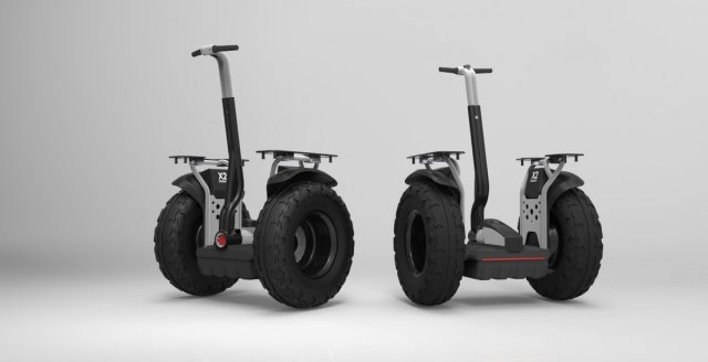 segway 3D Model .c4d .max .obj .3ds .fbx .stl .blend 