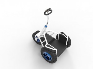 electric tricycle 3D Model