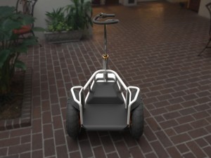 electric tricycle 3D Модель