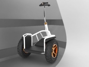 electric tricycle 3D Модель