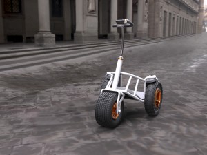 electric tricycle 3D Модель