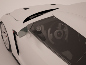 nissan r35 gtr Modelo 3D