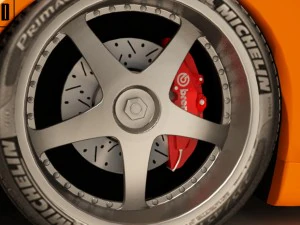 mazda rx-7 veilside edition - rigged 3D Model
