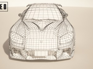 mazda rx-7 veilside edition - rigged 3D मॉडल