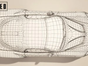 mazda rx-7 veilside edition - rigged 3D Model