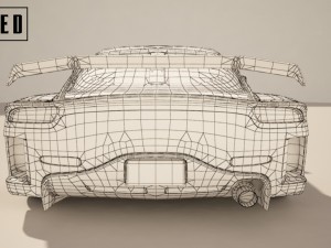 mazda rx-7 veilside edition - rigged 3D मॉडल