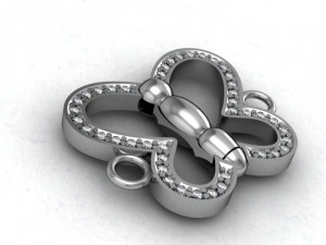 lock for necklace chain etc Modèle 3D