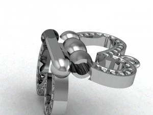 lock for necklace chain etc 3D Model