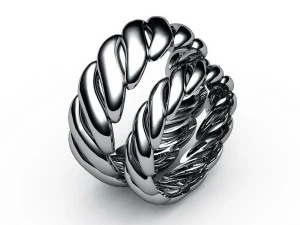 Verlobungsringe 3D Modell