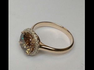 ring with 481 jewelry inserts Modèle 3D
