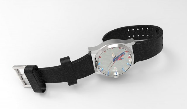 handwatch 3D-Modell .c4d .max .obj .3ds .fbx .stl .blend 