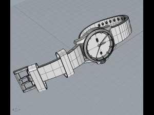 handwatch 3D-Modell