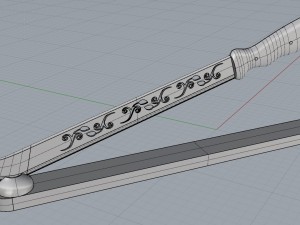 knife Model 3D