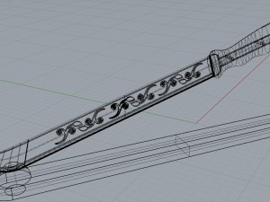 knife Model 3D