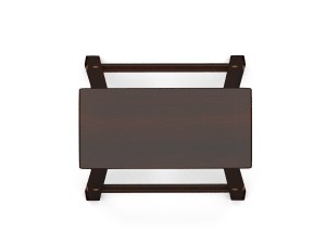 high wooden stool 3D-Modell
