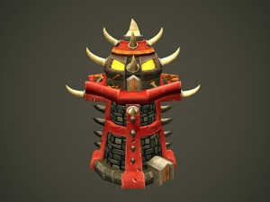 orc tower 3D Models