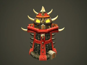 orc tower 3D Model