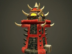 orc tower 3D Model