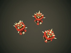 orc tower 3D 모델