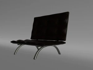 电影《加菲猫》中的扶手椅 3D 模型