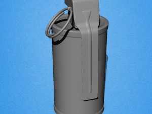 m18 smoke grenade 3Dモデル