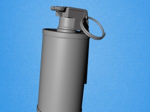 m18 smoke grenade 3Dモデル
