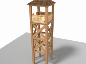watchtower low poly 3D Model