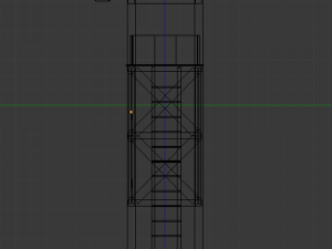 watchtower low poly Modello 3D