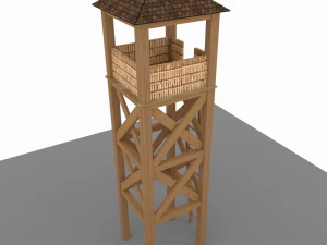 watchtower low poly 3D Model