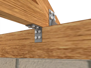 wooden truss 3D Model