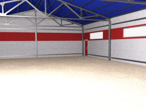 hangarmetalframe 3D Модель