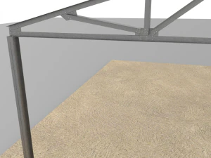 hangarmetalframe 3D Model