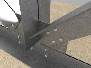 hangarmetalframe 3D Модель