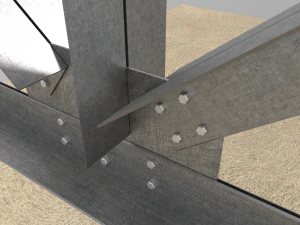 hangarmetalframe 3D Model