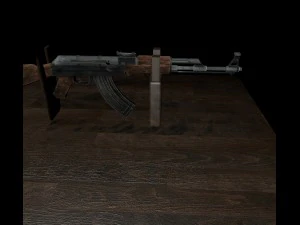 ak 47 3D Model