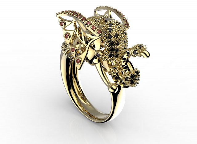 oc-ele Model Cetak 3D .c4d .max .obj .3ds .fbx .stl .blend