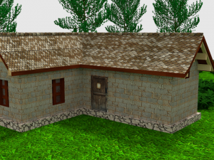 house in the woods d-5436 3D 模型