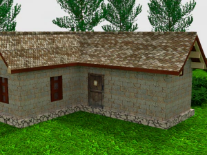 house in the woods d-5436 3D Model