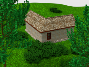 house in the woods d-5436 3D-Modell