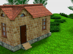 dom 1 d-011 Model 3D