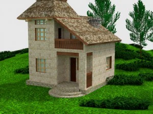 dom 7 d-059 Model 3D