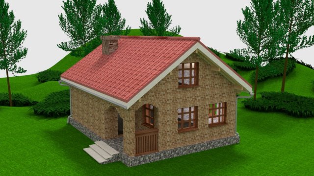 dom 8 d-062 3D Model .c4d .max .obj .3ds .fbx .stl .blend 