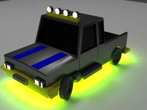 avto rt-076 3D Model