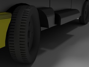 avto rt-076 3D Модель